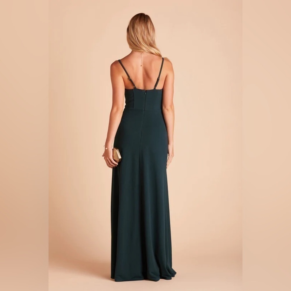 NWT Birdy Grey Ash Dress in Crepe Emerald - Picture 3 of 7